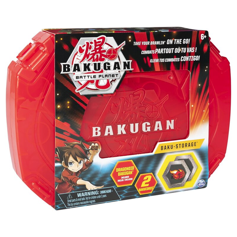 Spin master - figurina dragonoid , bakugan , cu caseta pentru pastrare