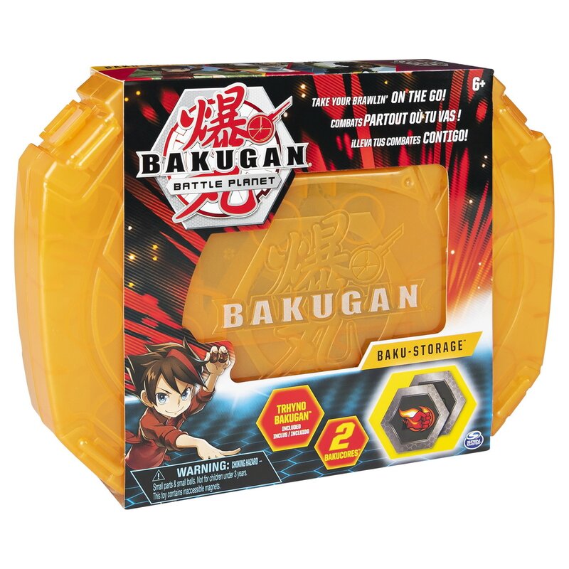 Spin master - figurina trhyno , bakugan , cu caseta pentru pastrare