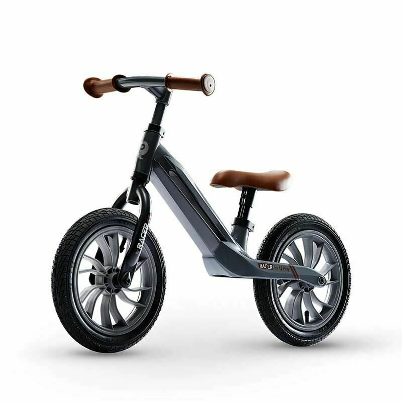 Qplay - bicicleta fara pedale balance bike racer, 14 , gri