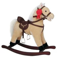 Balansoar, High Hope, Calut din plus, Cu melodii, Platforma din lemn, 74 x 30 x 64 cm, Beige