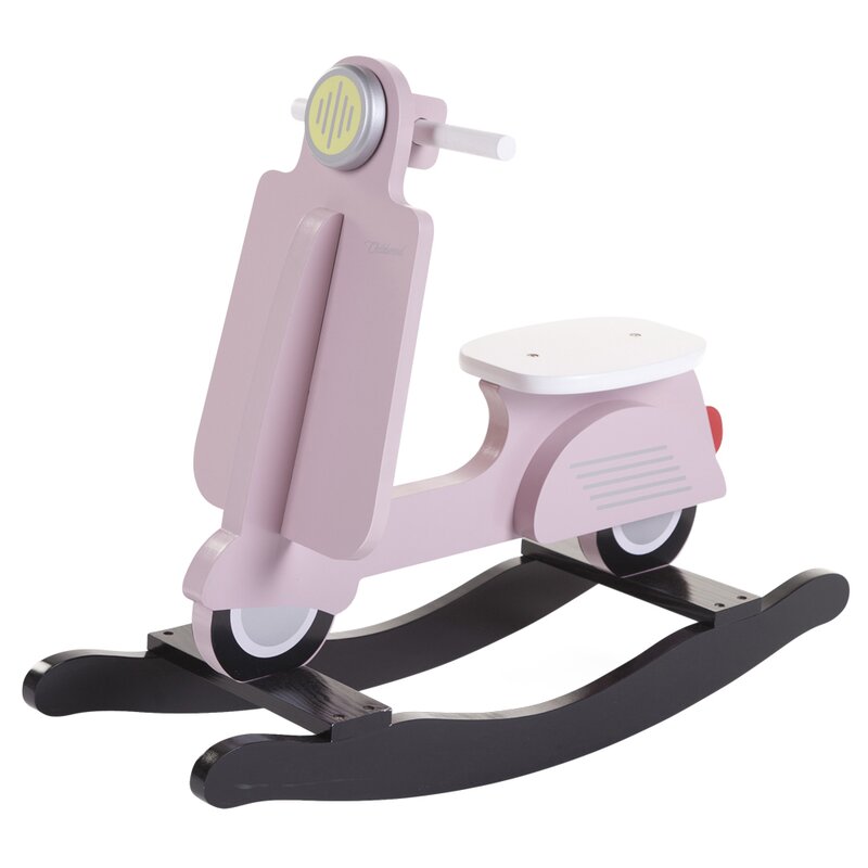 Balansoar Childhome Scooter, MDF Roz