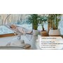 Balansoar, Lionelo, Iris, 2 in 1, Rotire 360 grade, Electric, Cu 3 moduri de leganare, Cu 5 trepte de viteza, Cu 3 pozitii de inclinare, 12 melodii, Silentios, Pana la 9 kg, Bej - 32