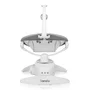 Balansoar, Lionelo, Iris, 2 in 1, Rotire 360 grade, Electric, Cu 3 moduri de leganare, Cu 5 trepte de viteza, Cu 3 pozitii de inclinare, Pana la 9 kg, Gri - 9