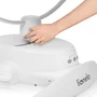 Balansoar, Lionelo, Iris, 2 in 1, Rotire 360 grade, Electric, Cu 3 moduri de leganare, Cu 5 trepte de viteza, Cu 3 pozitii de inclinare, Pana la 9 kg, Gri - 12