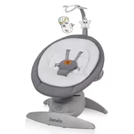 Black Friday - Reduceri Balansoar, Lionelo, Mell, 2 in 1, Rotire 360 grade, Electric, Cu 3 moduri de leganare, Cu 5 trepte de viteza, Cu 3 pozitii de inclinare, Cu timer, 12 melodii si 2 sunete ale naturii, Pana la 9 kg, Gri Promotie