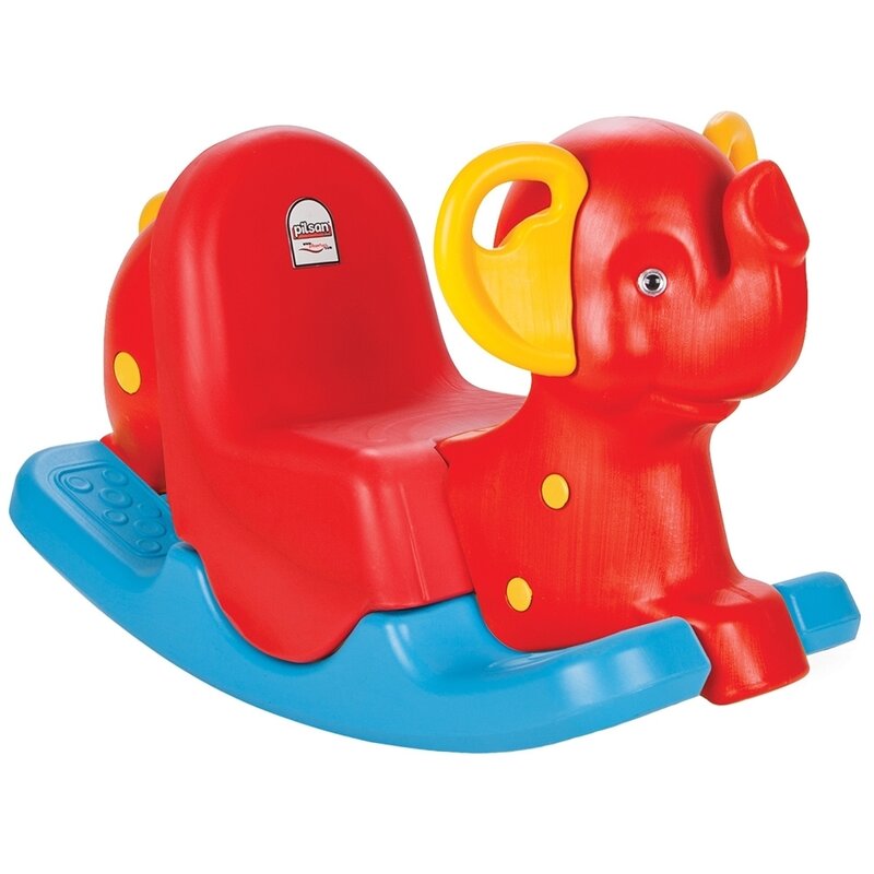Pilsan - balansoar happy elephant, 77x49 cm, rosu
