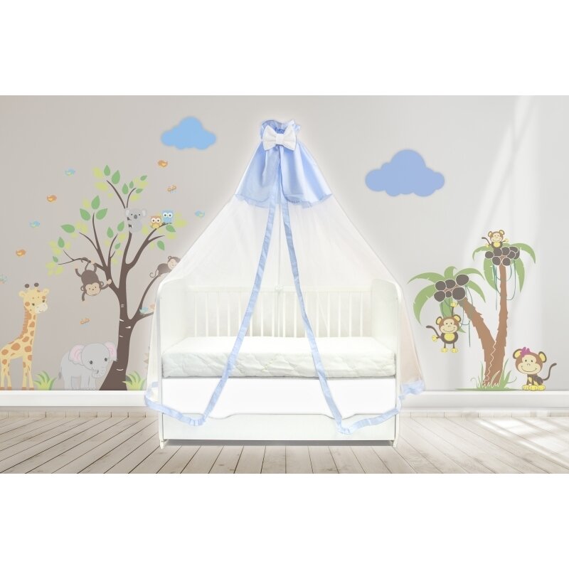 Mykids - baldachin standard mare, 500x150 cm, albastru