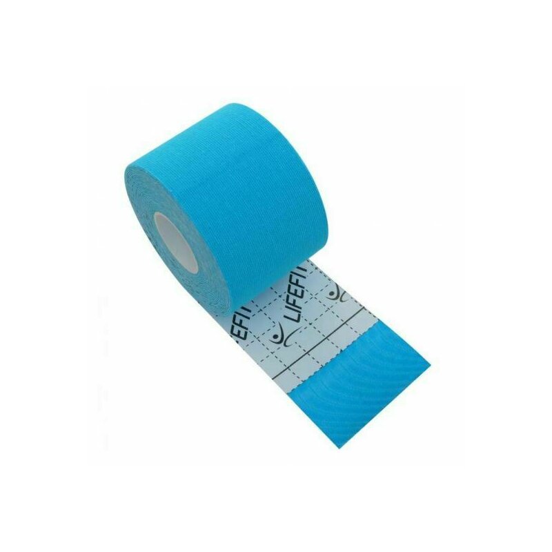 Dhs - Banda Kinesio 5cmx5m albastru deschis