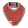 Bandana groasa din lana merinos organica fleece reglabila cu capse - Iobio - Vintage Red - 1