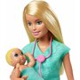 Mattel - Papusa Barbie Doctor pediatru , Cu accesorii - 3