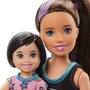 Mattel - Papusa Barbie Family , Mergem la nani, Multicolor - 6