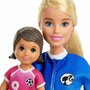 Mattel - Papusa Barbie Antrenor de fotbal , Blonda - 2