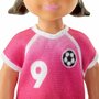 Mattel - Papusa Barbie Antrenor de fotbal , Blonda - 5