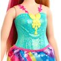 Mattel - Papusa Barbie Printesa Dreamtopia , Cu coronita albastra, Multicolor - 6