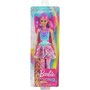Mattel - Papusa Barbie Zane , Dreamtopia , Cu par roz si aripi - 1