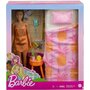 Mattel - Papusa Barbie , Cu accesorii dormitor - 1