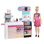 Mattel - Set de joaca Cafenea , Barbie,  Cu 20 de accesorii - 1