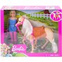 Mattel - Papusa Barbie , Cu cal, Multicolor - 3