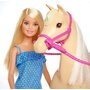 Mattel - Papusa Barbie , Cu cal, Multicolor - 1