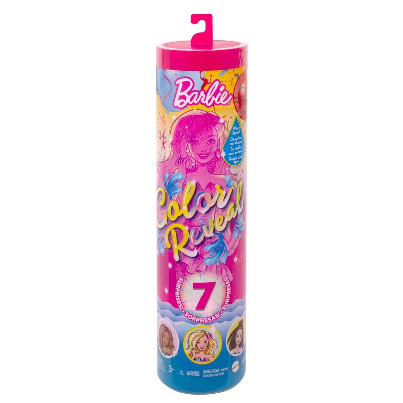Mattel - papusa barbie descopera culoarea, la petrecere, multicolor