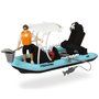 Dickie Toys - Barca de pescuit Playlife cu figurina si accesorii - 3