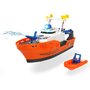 Dickie Toys - Barca de salvare Harbour Rescue DT-37 cu accesorii - 2