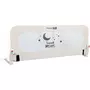 Protectie laterala pat, FreeON, Pentru bebe, Rabatabila, Instalare usoara, Dimensiune 135 x 57 cm, Sweet Dreams, Conform cu standardul european BS7972:2001+A12009, Light Beige - 1