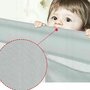 Bariera protectie pat, Primabobo, Bears, XXL, Culisanta, Cu inaltime reglabila 68-98 cm, 140 cm, Gri - 12