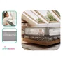 Bariera protectie pat, Primabobo, Velvo, Rabatabila, Instalare usoara, Inaltime reglabila 69-80 cm, Lungime 200 cm, Cu plasa respirabila, Sistem unic de pliere, Conform EN71, Alb/Gri - 9