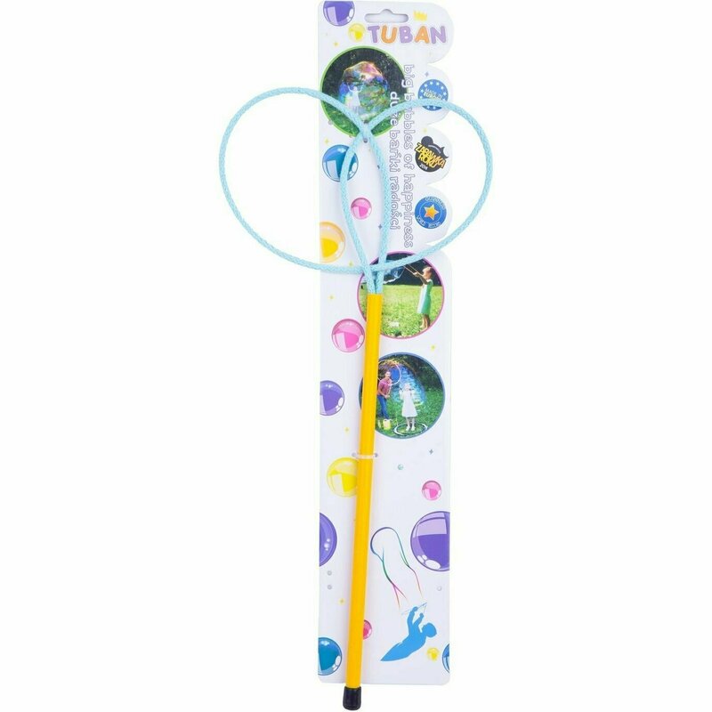 Tuban - bat cu inele pentru baloane de sapun ring pro butterfly 40 cm tu3613