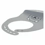 Baveta, FreeON, Moale, Din silicon, Fara BPA, Cu buzunar, 31 x 24 cm, Lion Grey - 4