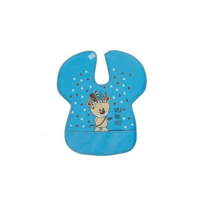 Sevibebe - baveta impermeabila cu protectii pentru umeri bear