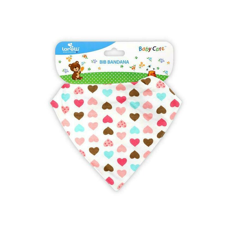 Lorelli - baveta tip bandana bumbac imprimeuri colorate