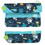 Bavetica multifunctionala cu maneci lungi - Green Sprouts - Grey Dinosaurs 2T-4T - 4