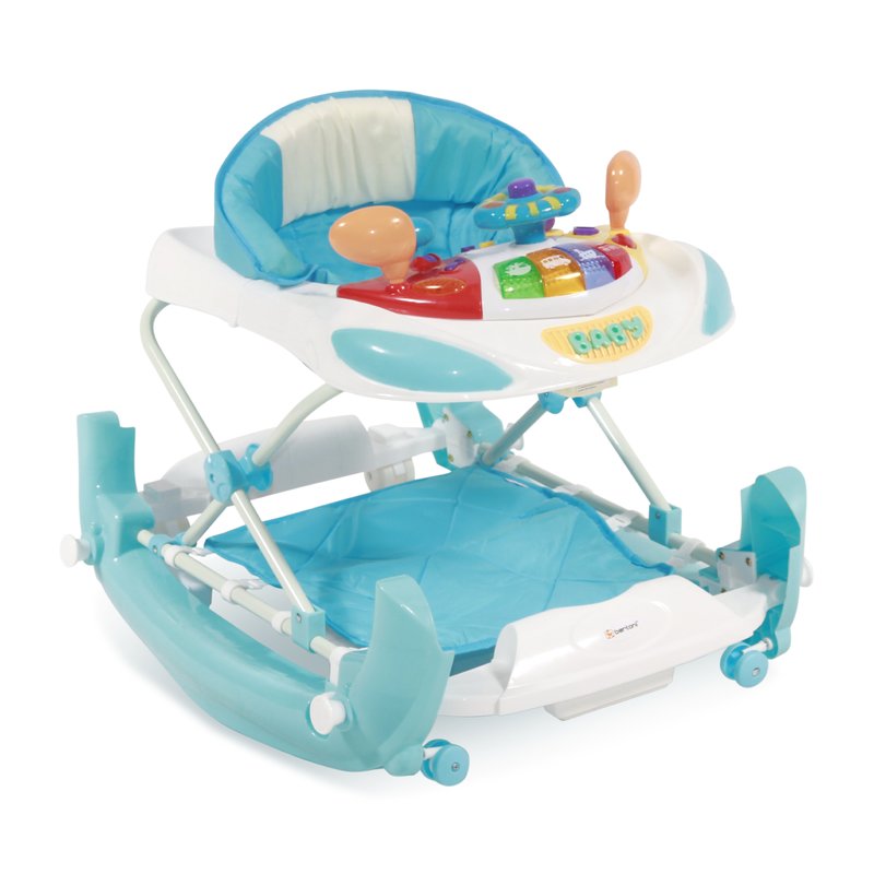 Bertoni - premergator leagan w1224ce cu eurobaza sezut complet reglabil light blue