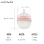 Biberon Anticolici Mombella Breast-Like, 120ml, Tetina S flux lent, 100% Silicon, Old Roze - 4