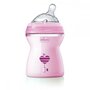 Chicco - Biberon  Natural Feeling, roz, 250ml, t.s., 2luni+, 0%BPA - 4