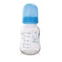 Biberon, Lorelli, Din sticla, Fara BPA, 120 ml, 0 luni+, Albastru - 1
