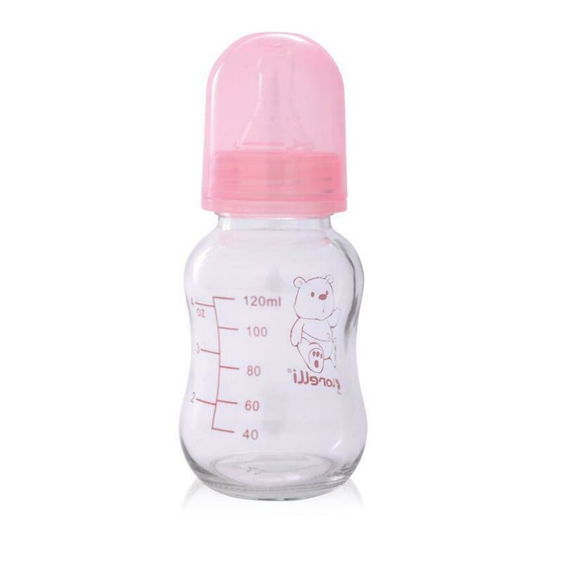 Lorelli - biberon din sticla 125 ml culori diferite