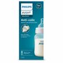 Biberon, Philips Avent, Anti-colici, 260 ml, Fara BPA, Usor de curatat, Tetine cu structura striata contra aplatizarii, 1 luna+, Transparent - 2