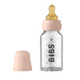 BIBS - Set complet biberon din sticla anticolici, 110 ml, Blush - 1