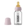 BIBS - Set complet biberon din sticla anticolici, 110 ml, Dusky Lilac - 1