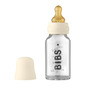 BIBS - Set complet biberon din sticla anticolici, 110 ml, Ivory - 1