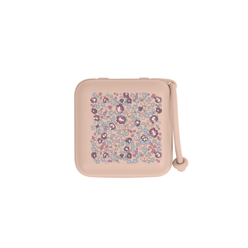 BIBS x LIBERTY - Cutie multifunctionala pentru depozitare suzete, Eloise Blush