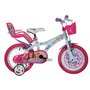 Bicicleta 16'' Barbie - Dino Bikes - 1