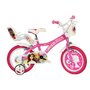 Bicicleta copii 16  - Barbie roz - 1