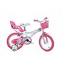 Dino Bikes - Bicicleta cu pedale , Minnie Mouse, 16 