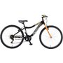 Bicicleta Copii Booster 2023 Plasma - 24 Inch, Negru-Portocaliu - 1