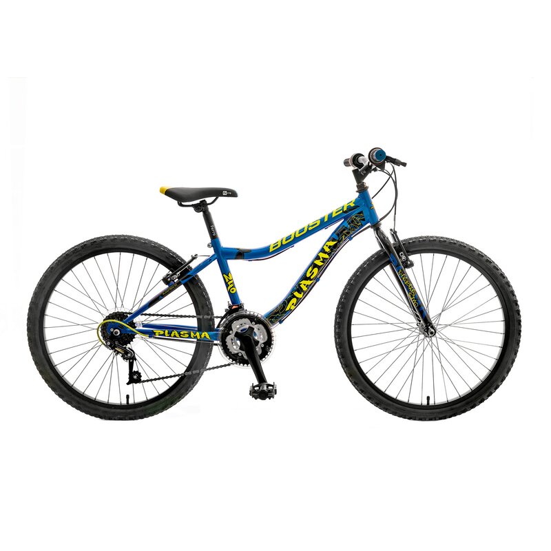 Bicicleta Copii Booster Plasma - 24 Inch, Albastru