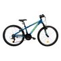 Bicicleta Copii Colinelli COL23, Schimbator Shimano, 18 Viteze, Cadru Otel, Marimea 300 mm, Roti 24 inch, Frane V - Brake, Culoare Albastru - 1